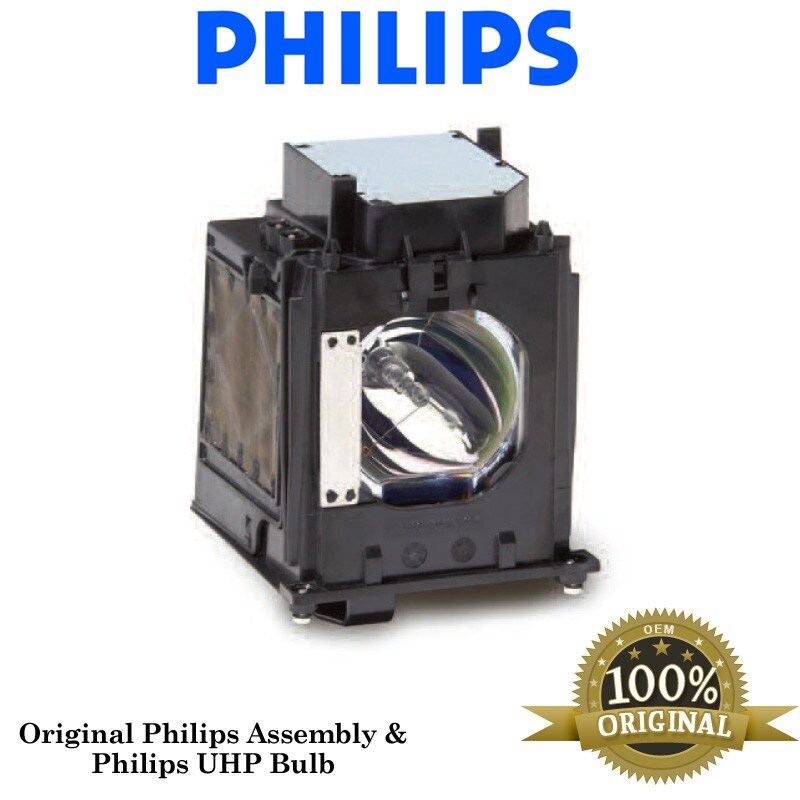 Original Mitsubishi WD-Y65 TV Assembly with Philips Cage and UHP Bulb