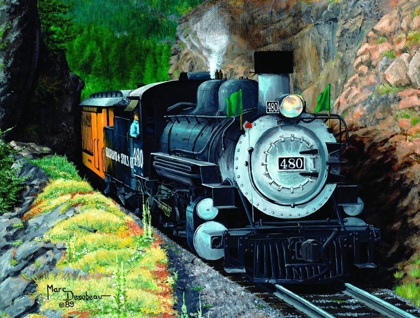 Sunsout The Silverton 500 pc   Jigsaw Puzzle 69956