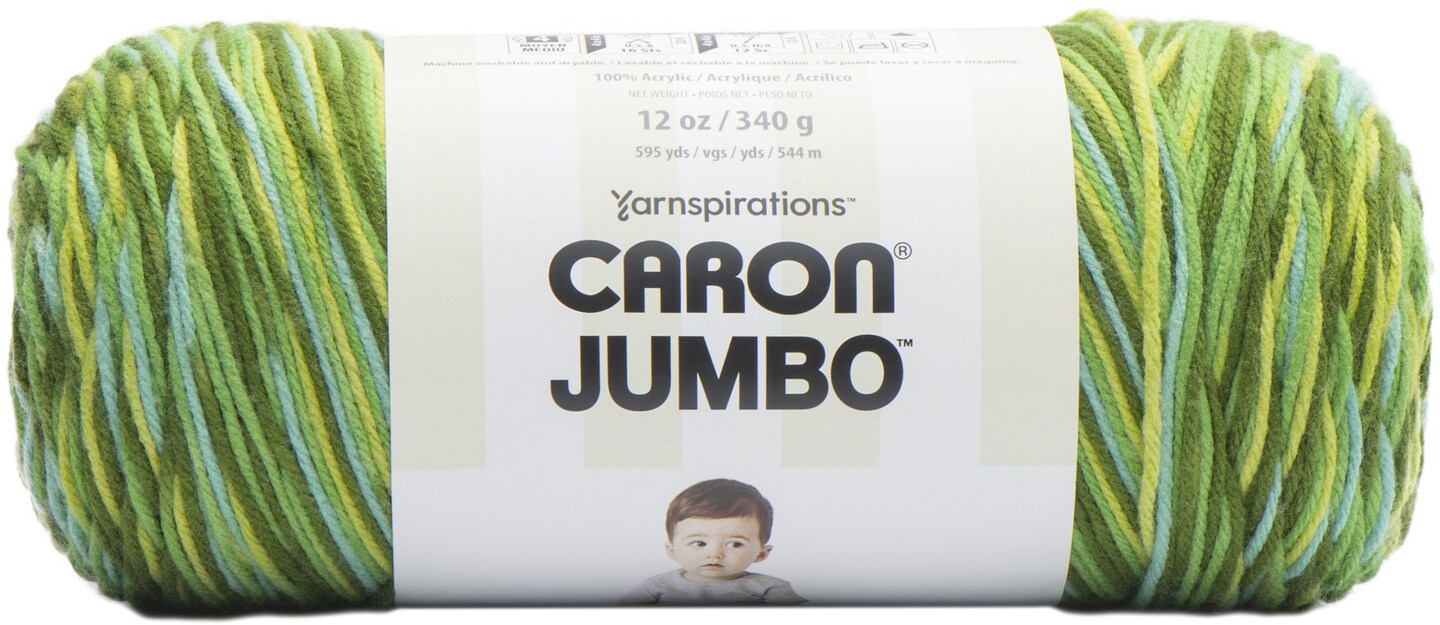 Caron Jumbo Print Yarn-Foliage