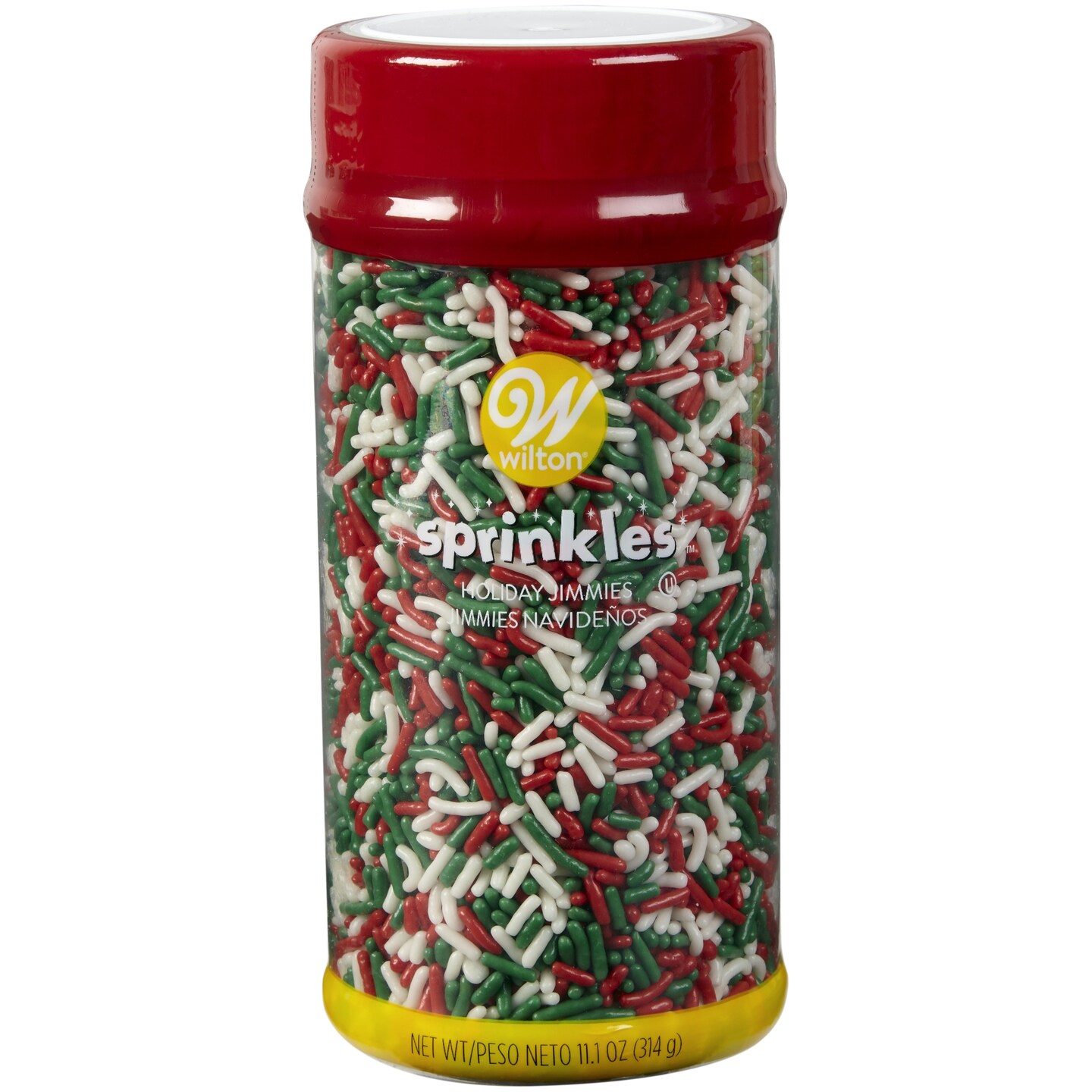 Wilton Sprinkles-Christmas Jimmies