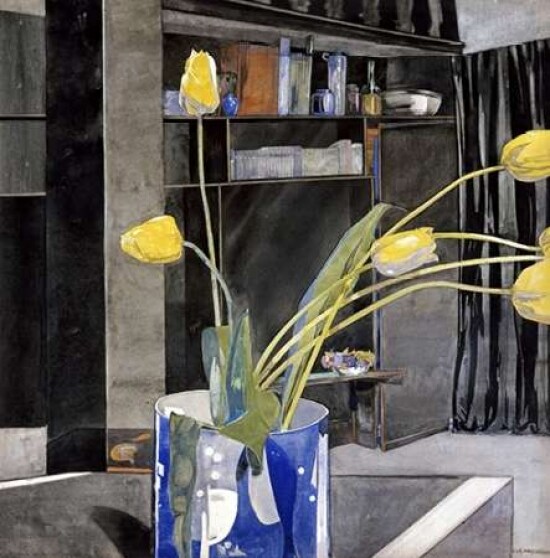 Yellow Tulips Poster Print by  Charles Rennie Mackintosh - Item # VARPDX266809
