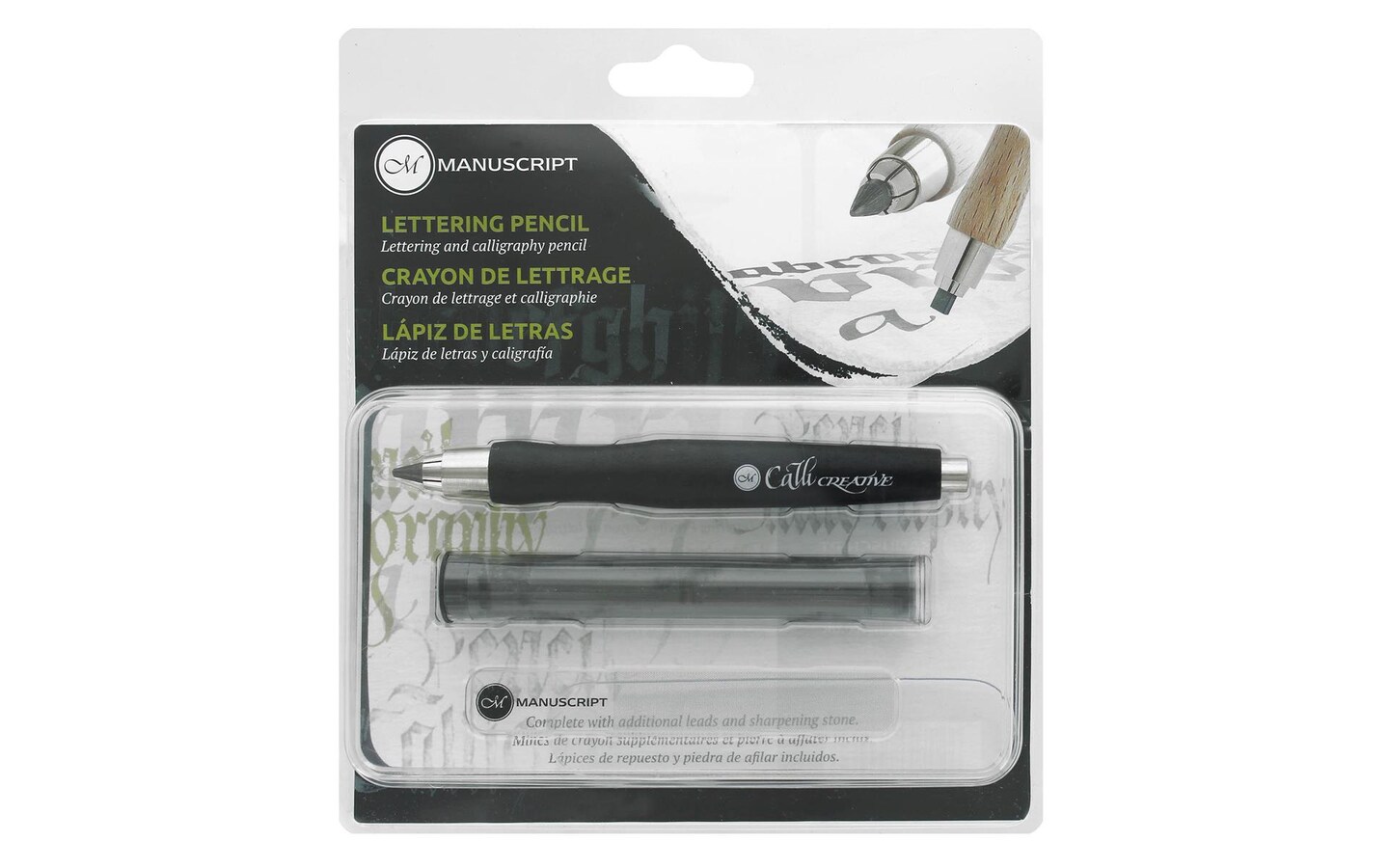 Manuscript Lettering Pencil Black