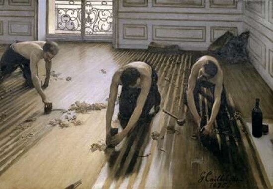 The Floor Scrapers Poster Print by  Gustave Caillebotte - Item # VARPDX281811