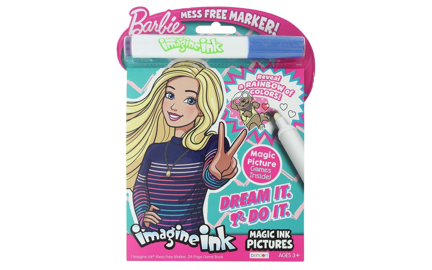 Barbie Imagine Ink Coloring Book