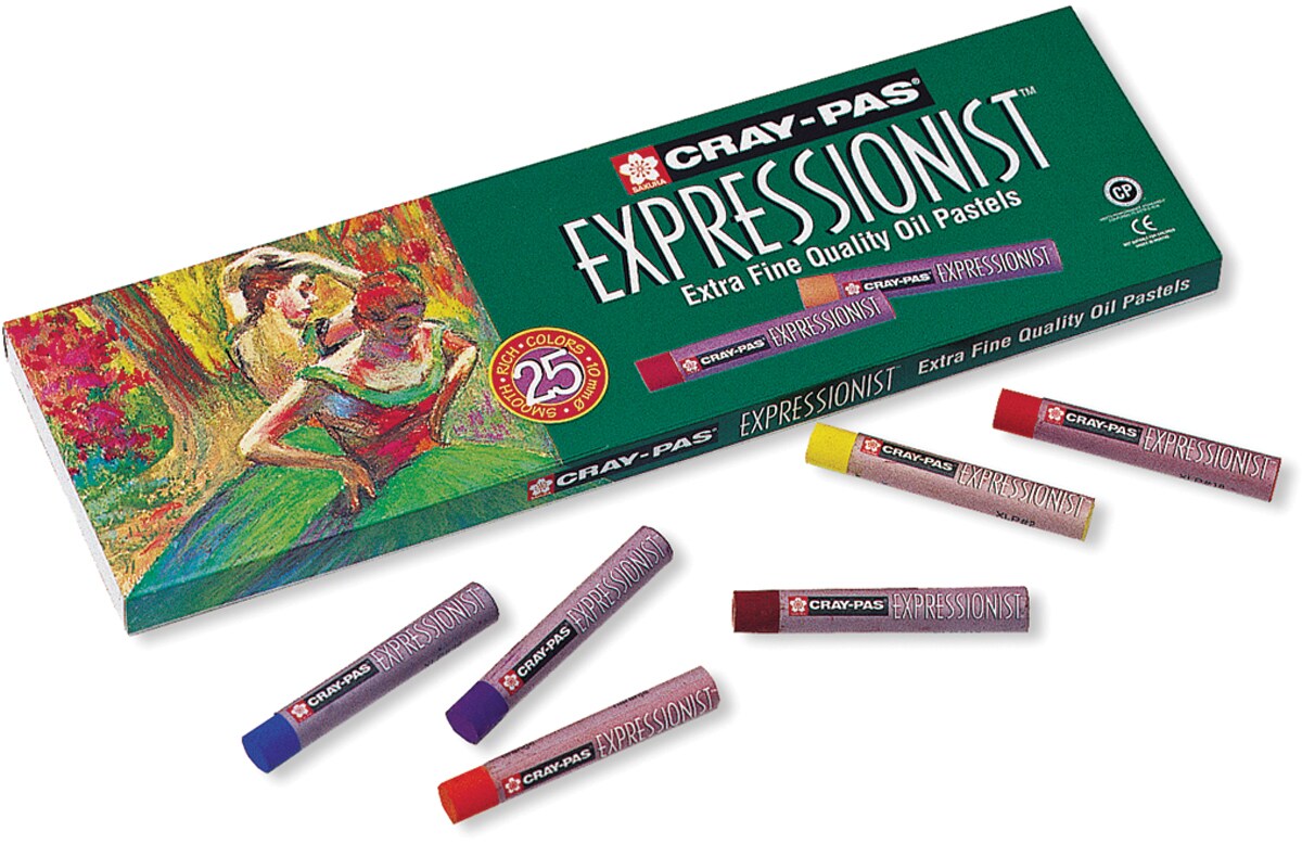 CrayPas Expressionist Oil Pastels 25/PkgAssorted Colors Michaels