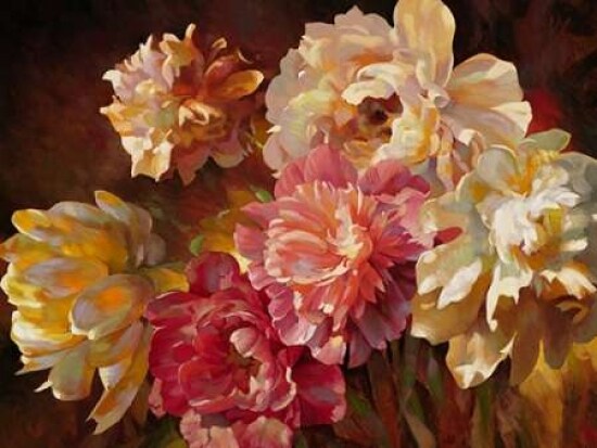 Peonies in Pastel Poster Print by Emma Styles - Item # VARPDXS1309D