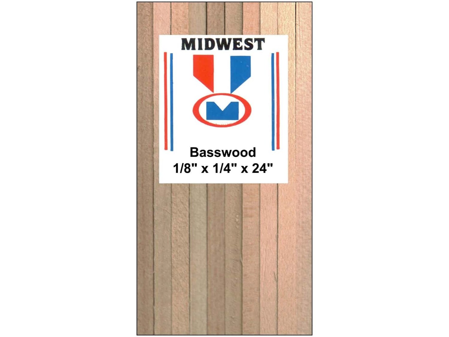 Midwest Basswood Strip 1/8 x 1/4 x 24 in. | Michaels