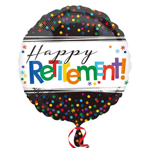 18-Inch Officially Retired Balloon