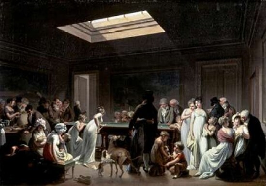 A Game of Billiards Poster Print by Louis Leopold Boilly - Item # VARPDX276768