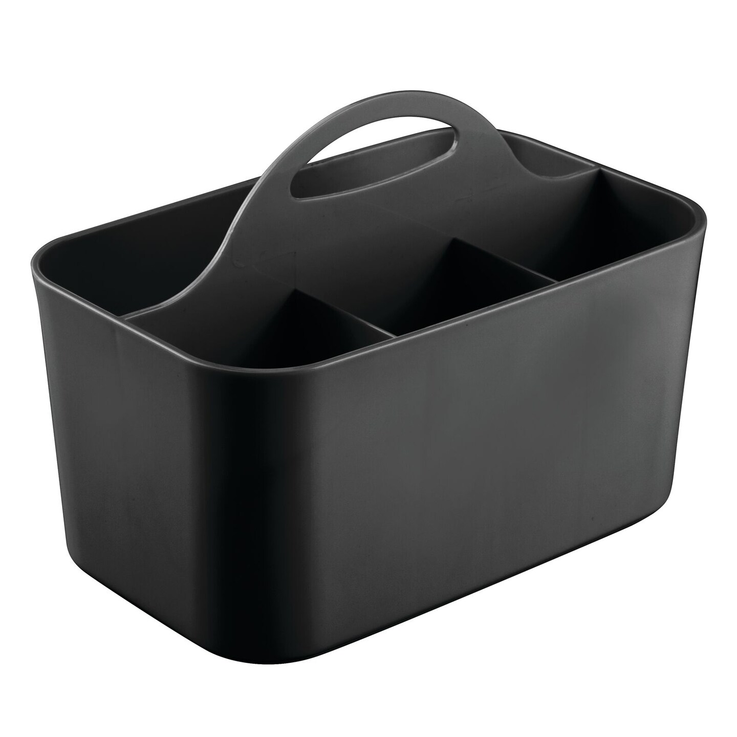 mDesign Plastic/Metal Bathroom Storage Organizer Caddy Tote