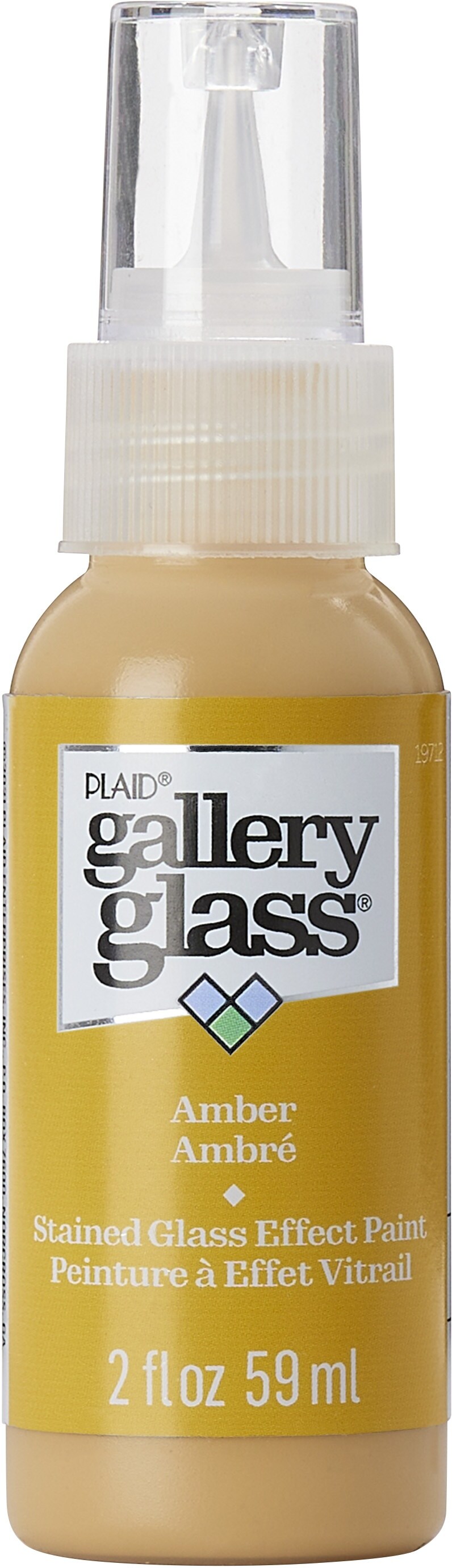 Folkart Gallery Glass Paint 2Oz-Frost Clear