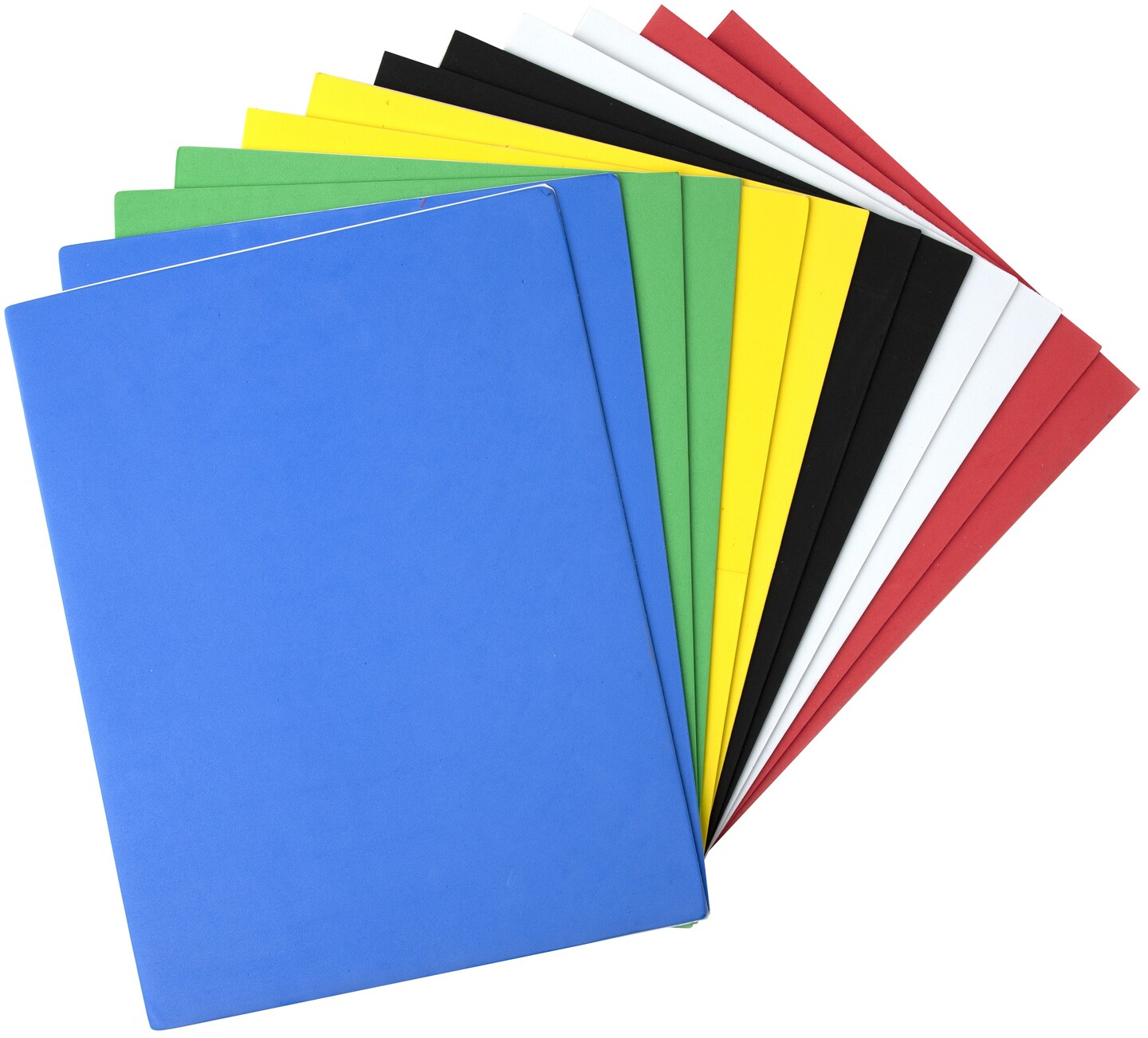 CousinDIY Sticky Back Foam Sheets 9"X12" 12/Pkg-Basic Colors