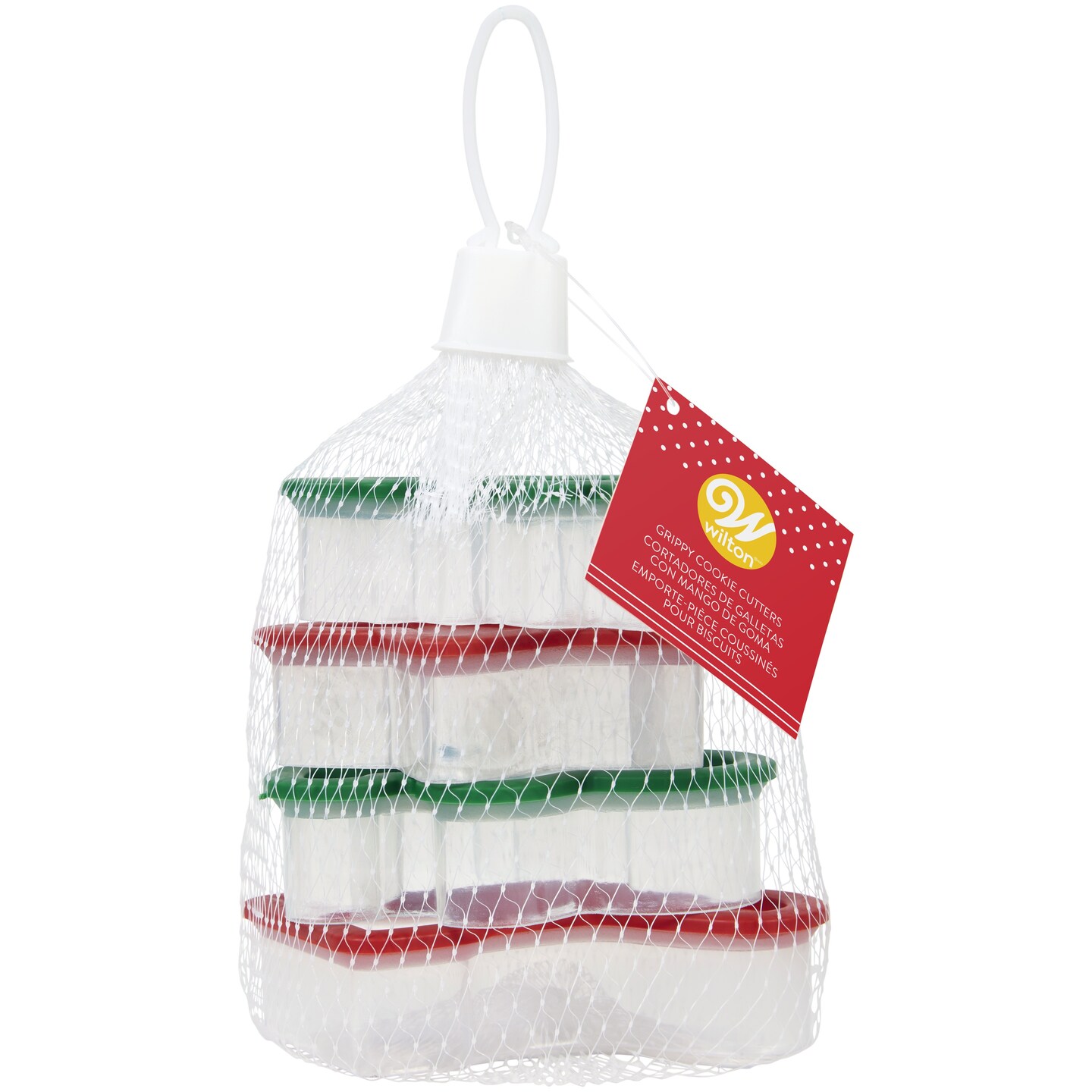 Wilton Grippy Cookie Cutter Set 4 Pkg Holiday