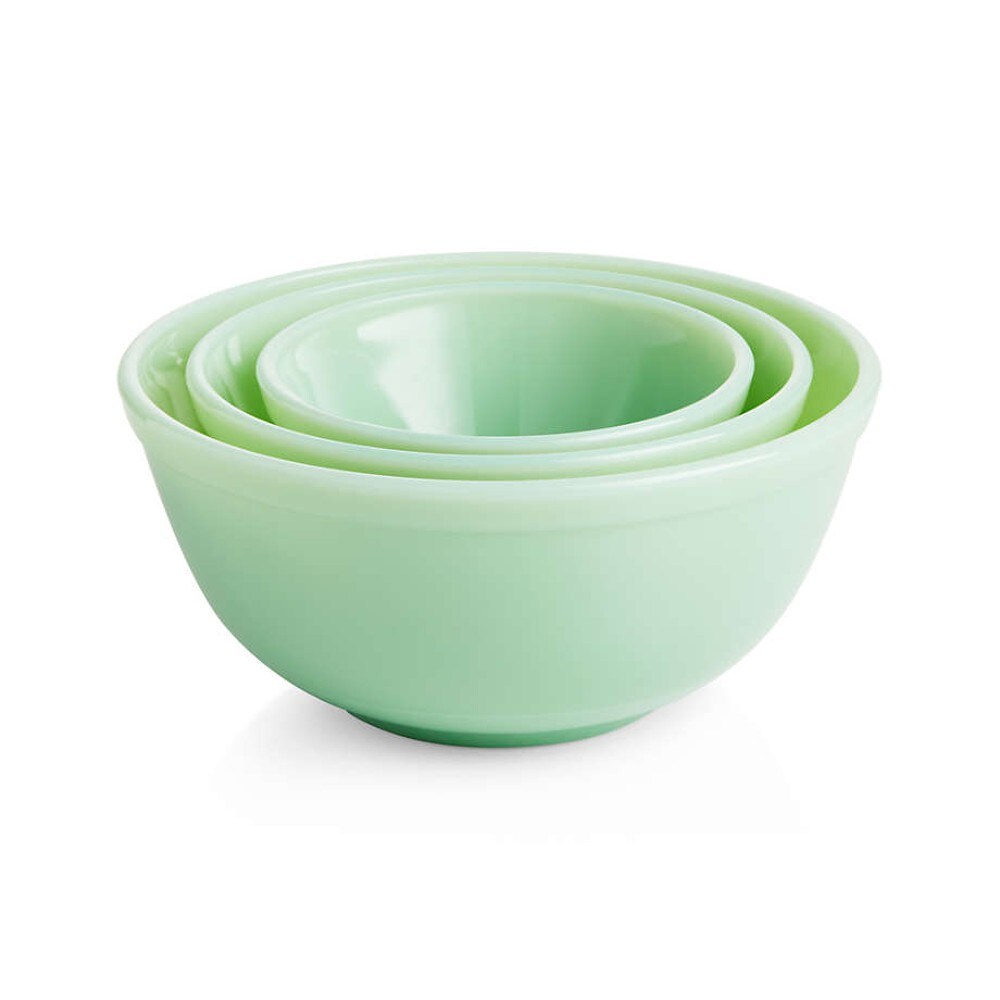Jadeite Mixing Bowl Set - Thumbnail 4