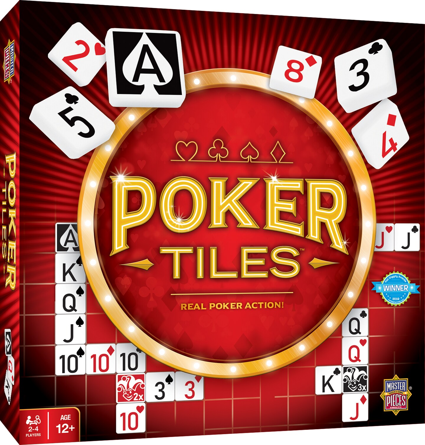 MasterPieces Poker Tiles Board Game for Familes | Michaels