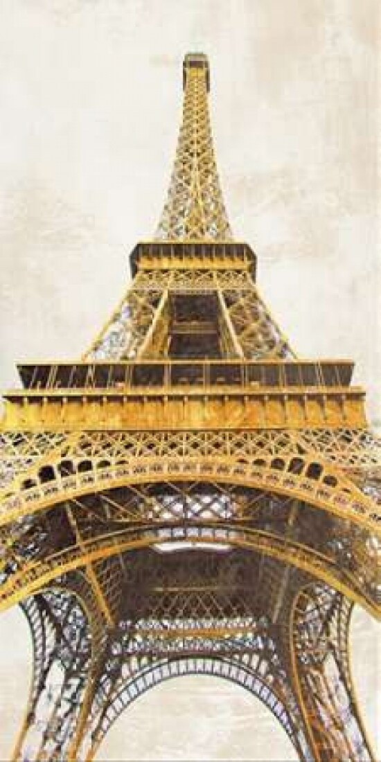 Gilded Eiffel Tower Poster Print by Joannoo - Item # VARPDX2JO2949