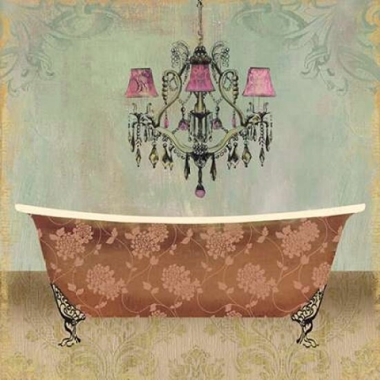 Boudoir Bath I Poster Print by PI Studio