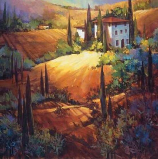 Morning Light Tuscany Poster Print by Nancy OToole - Item # VARPDX8342
