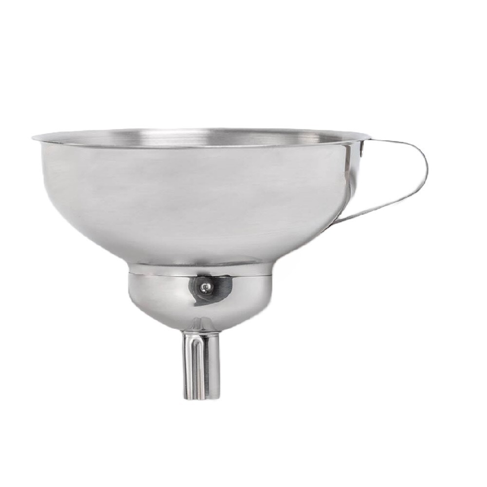 Lehman's Canning Funnel Regular and Wide Mouth Stainless Steel Removable Spout