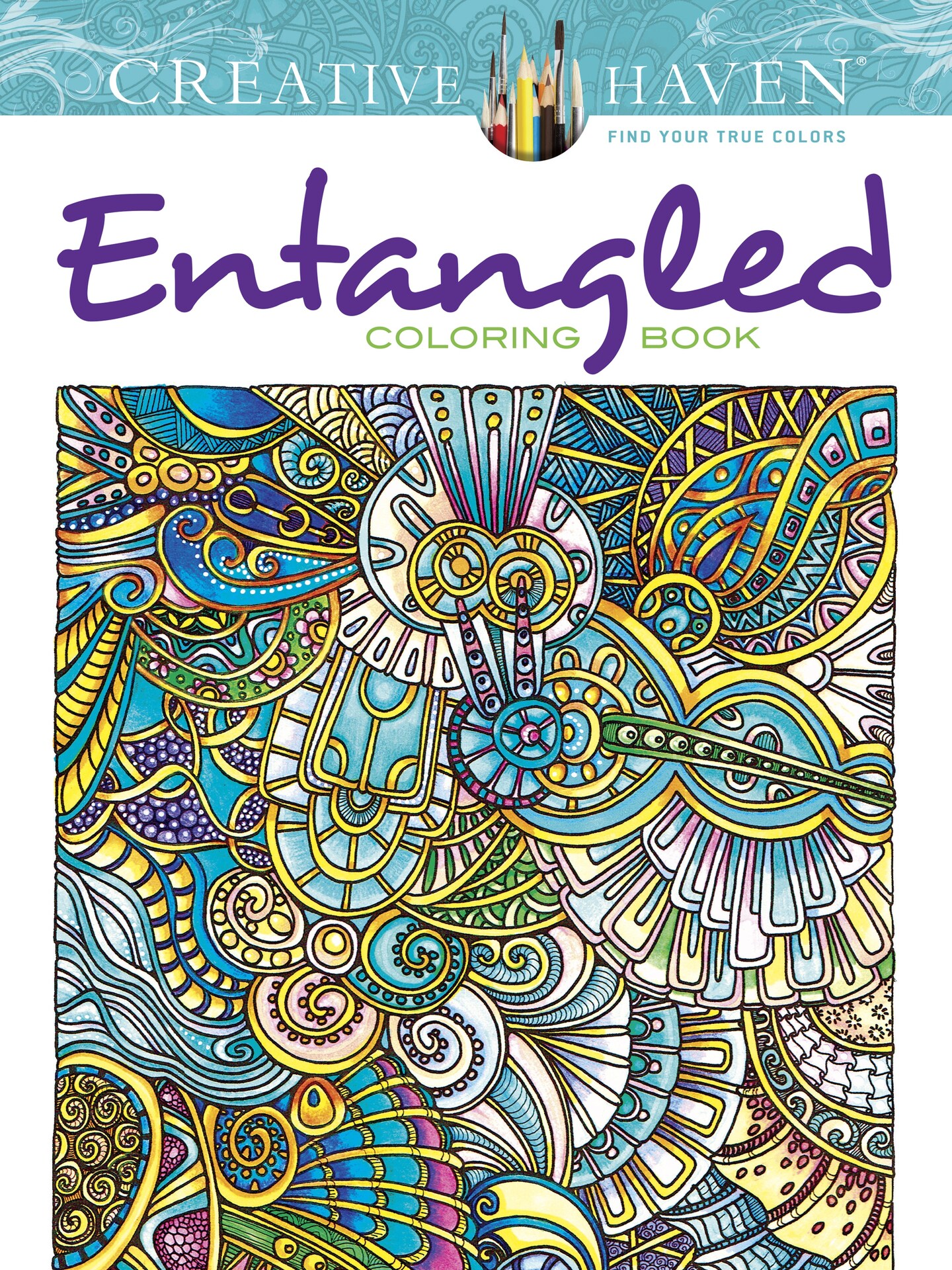 Creative Haven: Entangled Coloring Book-Softcover