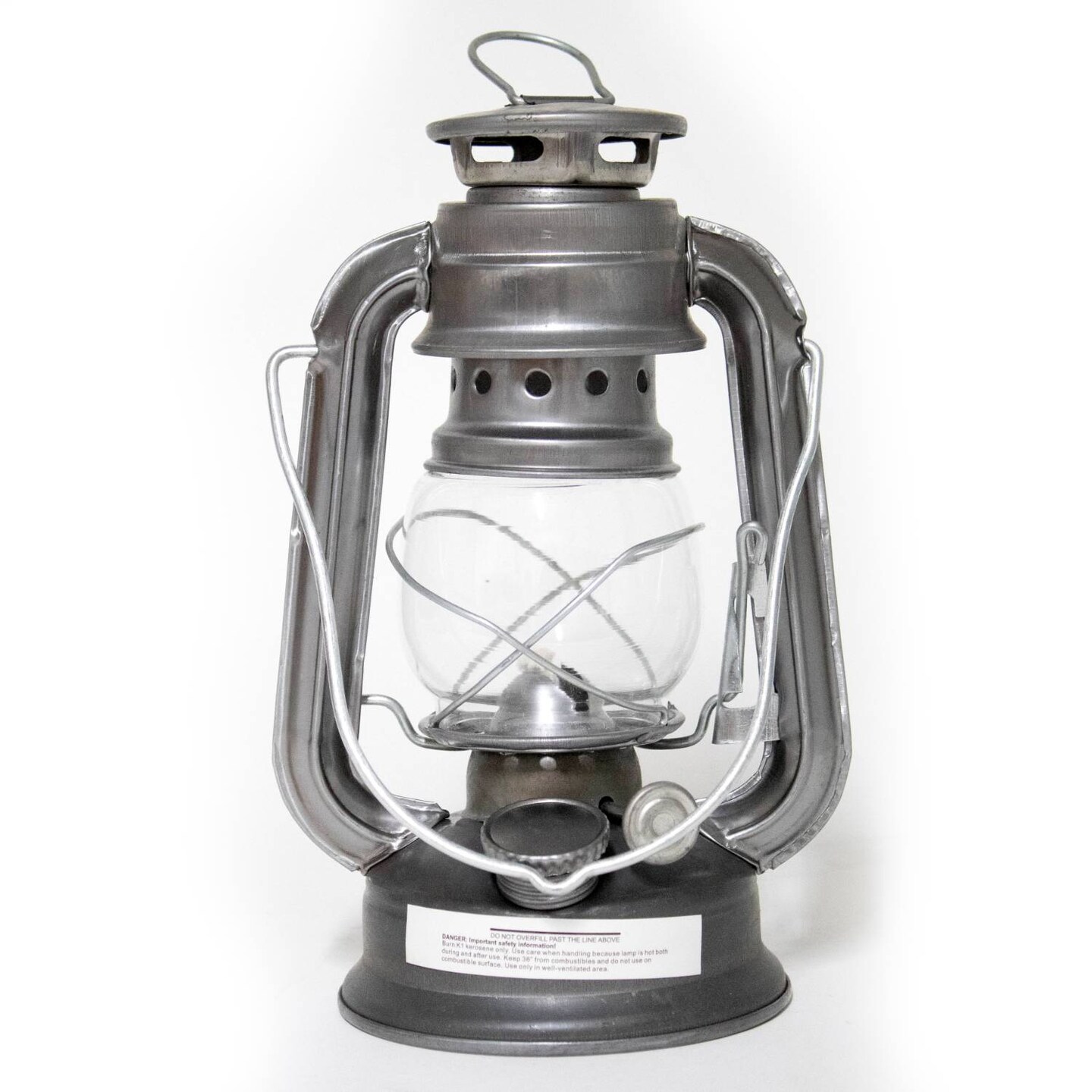 Rayo Kerosene Outdoor Lantern - 7.5 Inch Hurricane Lamp for Camping or Home Patio Use