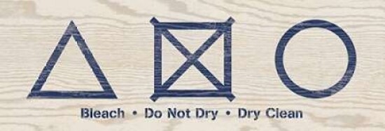 Laundry Icons II Poster Print by N Harbick - Item # VARPDXHRB207