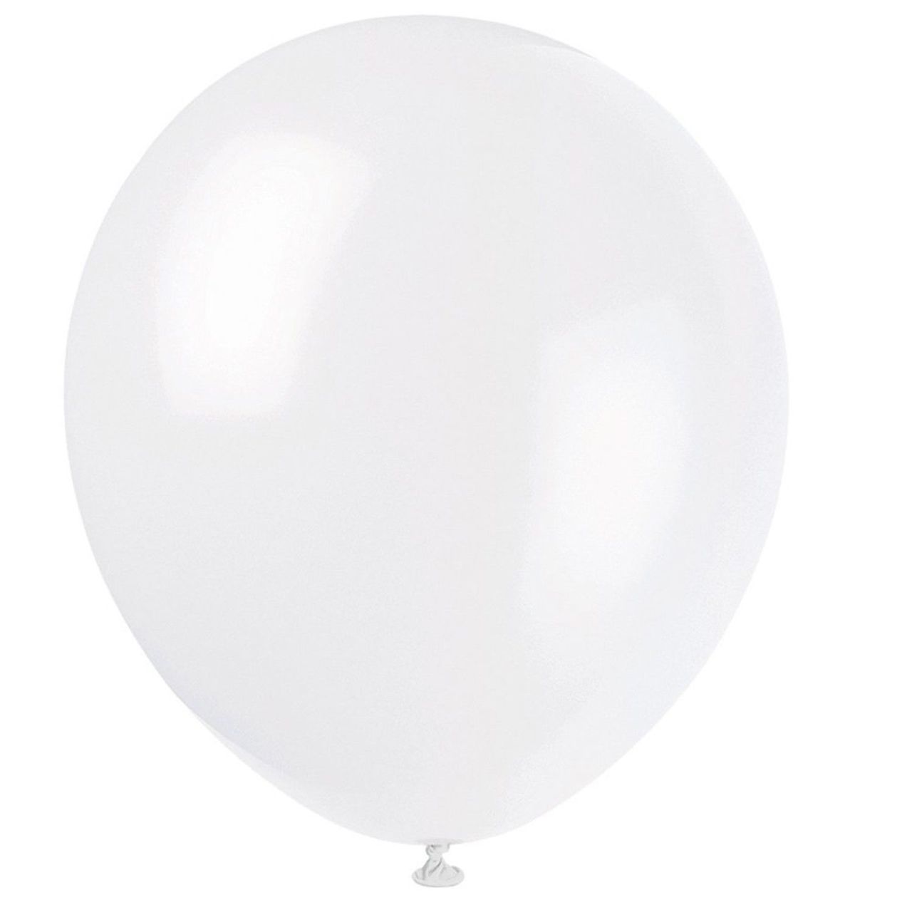 12&#x22; Snow White Balloons 72 Count