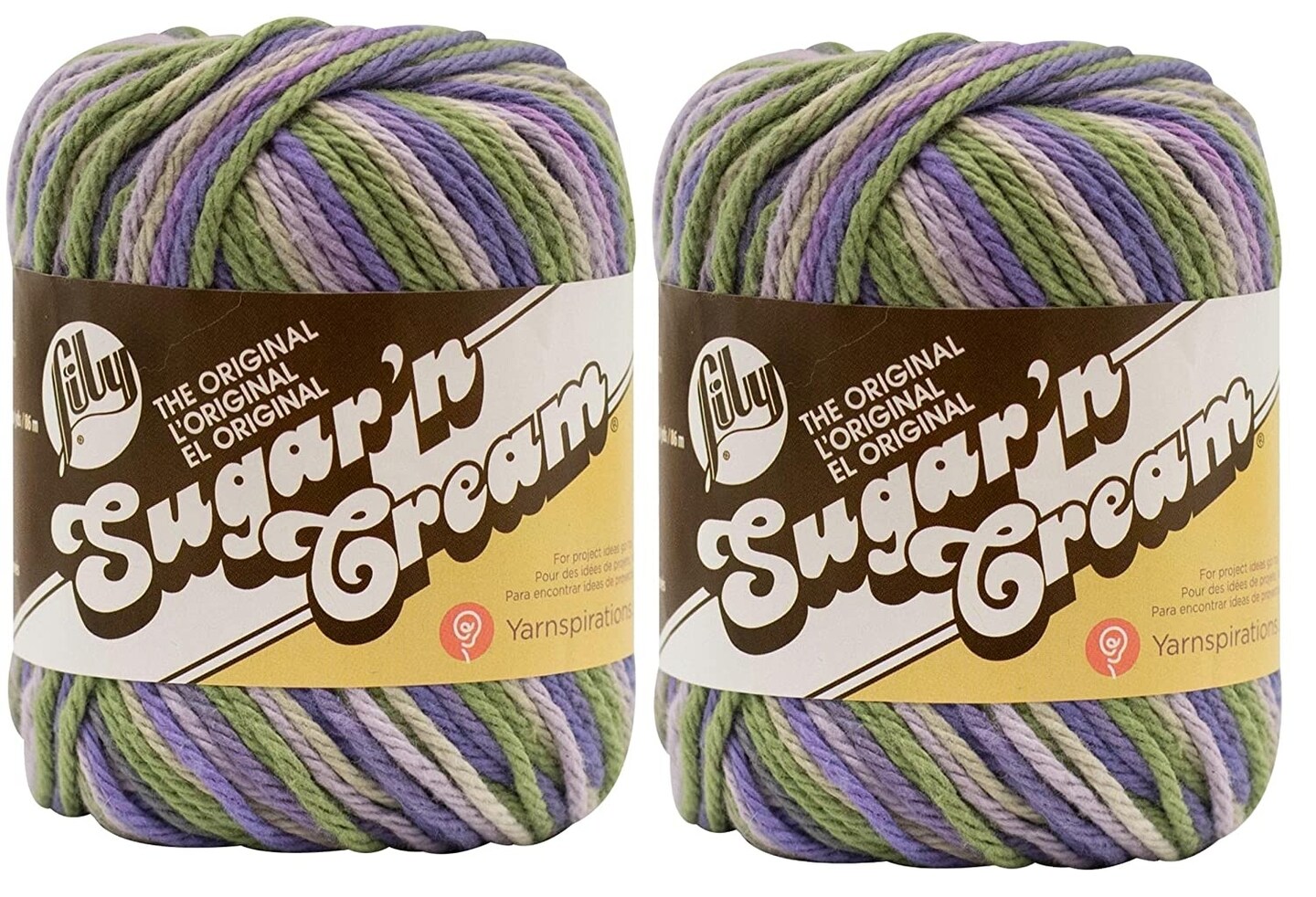 (Pack of 2) Lily Sugar&#x27;n Cream Yarn - Ombres-Country Side