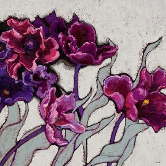 Ruffled Tulips Poster Print by Shirley Novak - Item # VARPDX22150