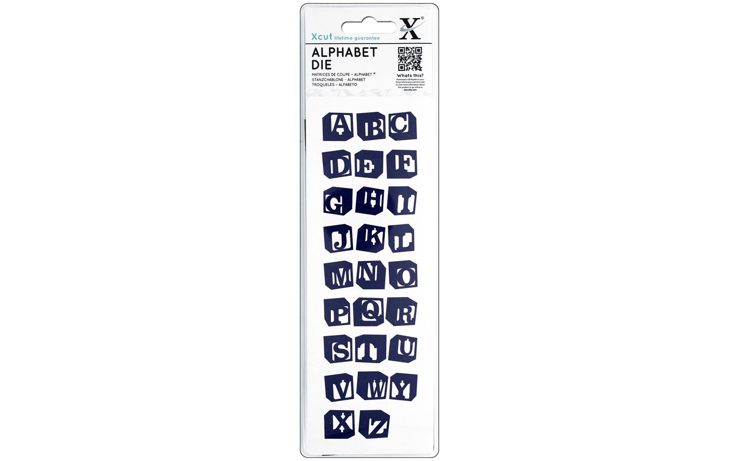 Docrafts Xcut Die Alpha Blocks