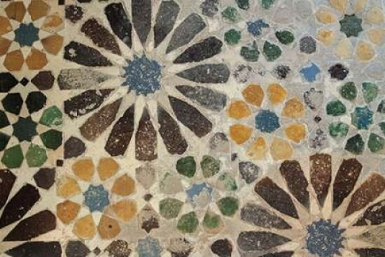 Alhambra Tile I Poster Print by Sue Schlabach - Item # VARPDX22051