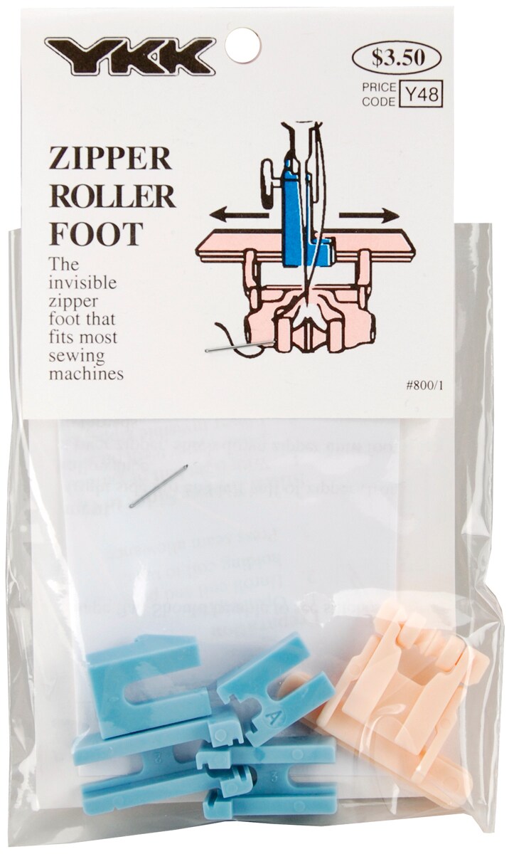 YKK Zipper Roller Foot-For YKK Invisible Zippers