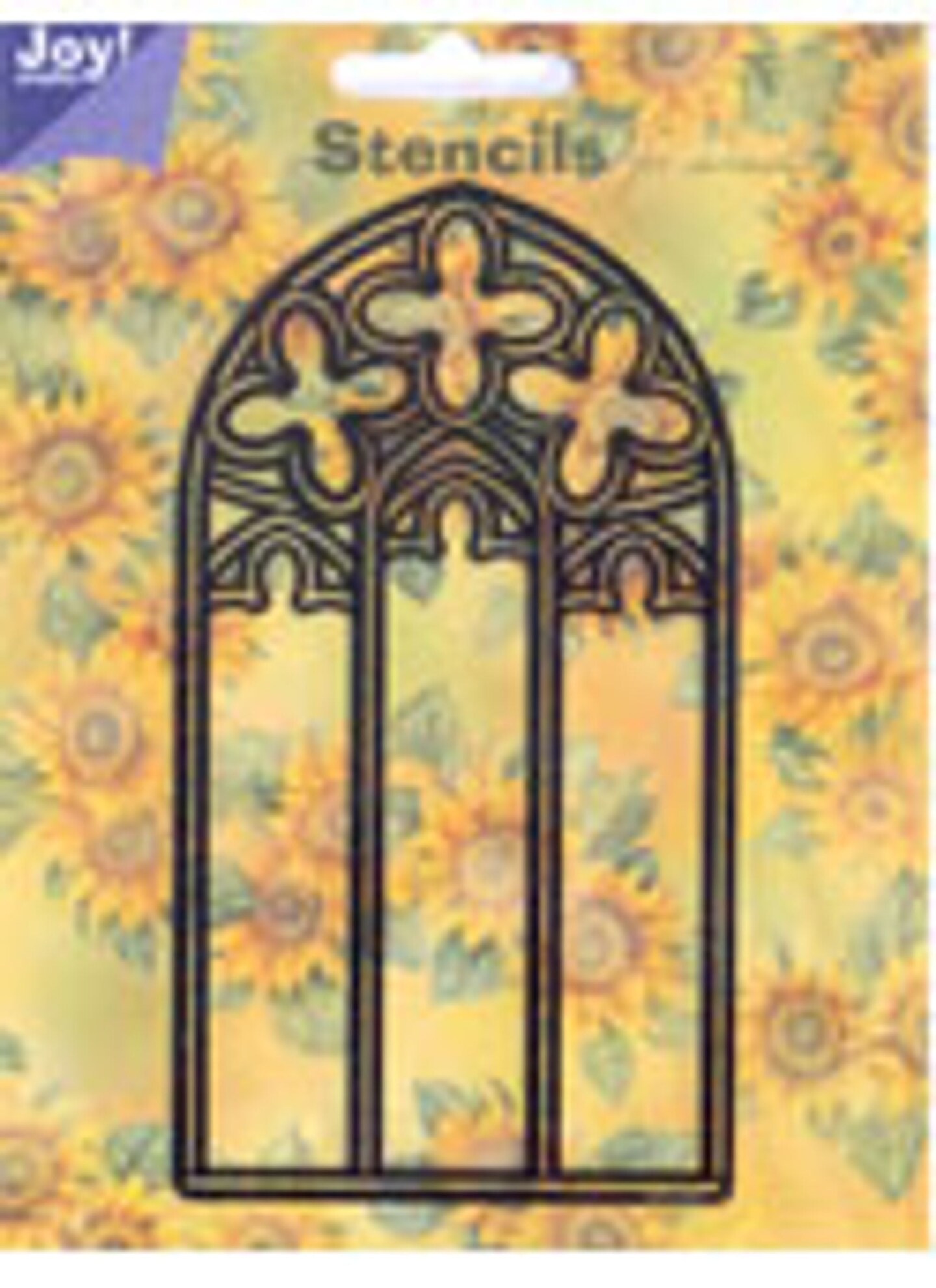 Joy! Stencil Flower Arch Michaels