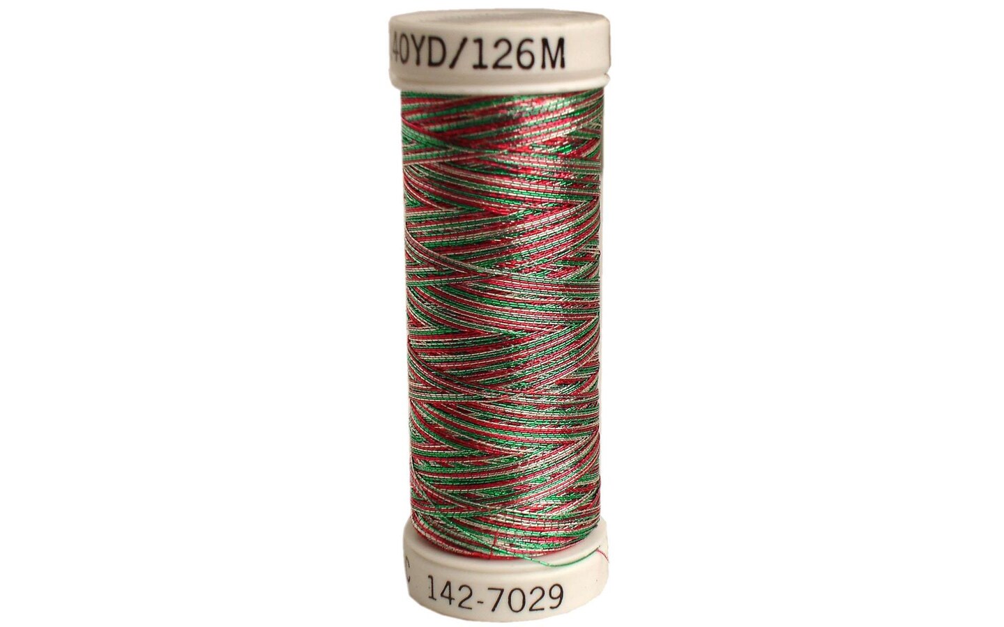 Sulky Metallic Thread Silver/Rose/Jade