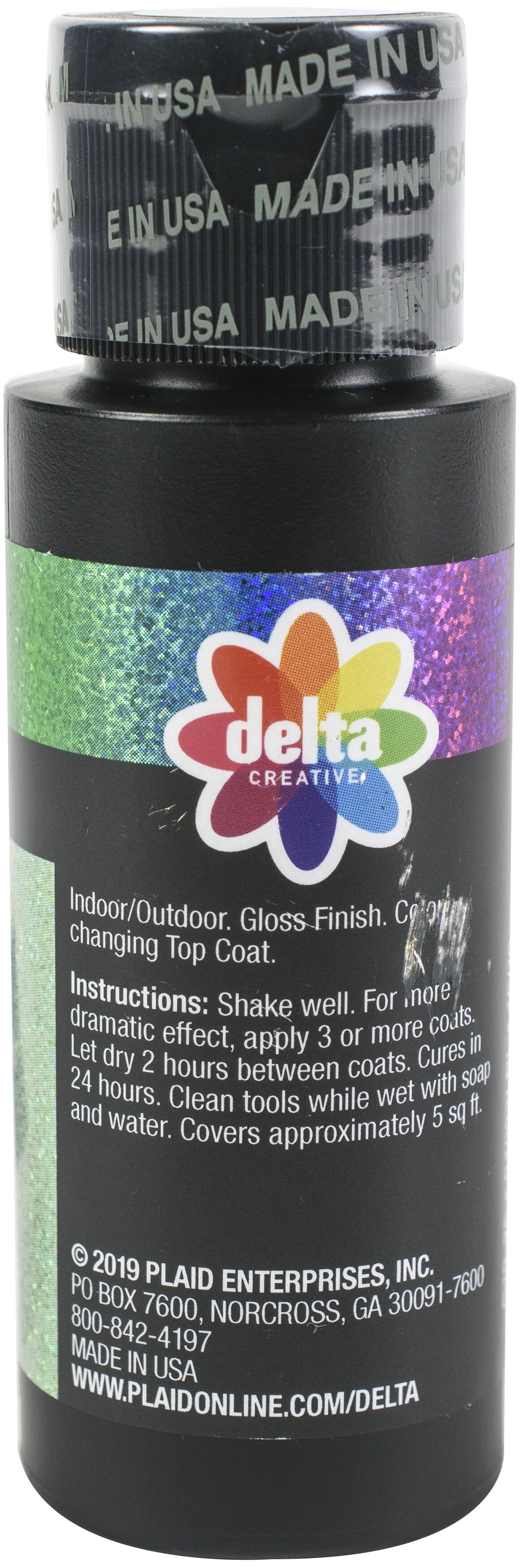 Ceramcoat Cosmo Glaze 2Oz-Violet/Blue/Green