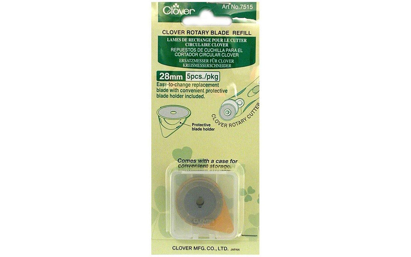 Clover Rotary Cutter Blade Refill 28mm 5pc Michaels