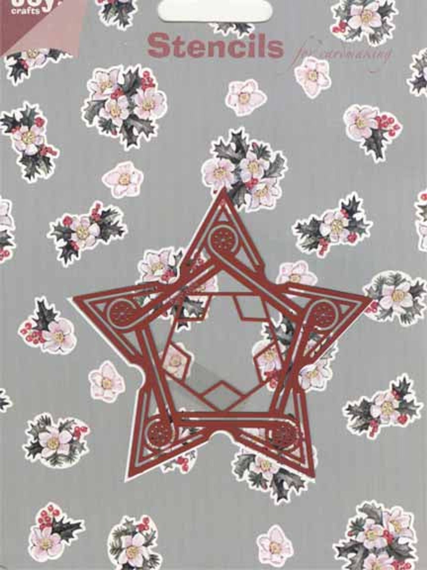 Joy! Crafts Stencil Christmas Star Stencil