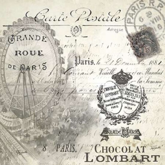 All About Paris II Poster Print by  Tre Sorelle Studios - Item # VARPDXRB8020TS