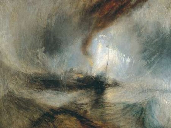 Snow Storm - Steam Boat off a Harbours Mouth Poster Print by William Turner - Item # VARPDX3WT2702