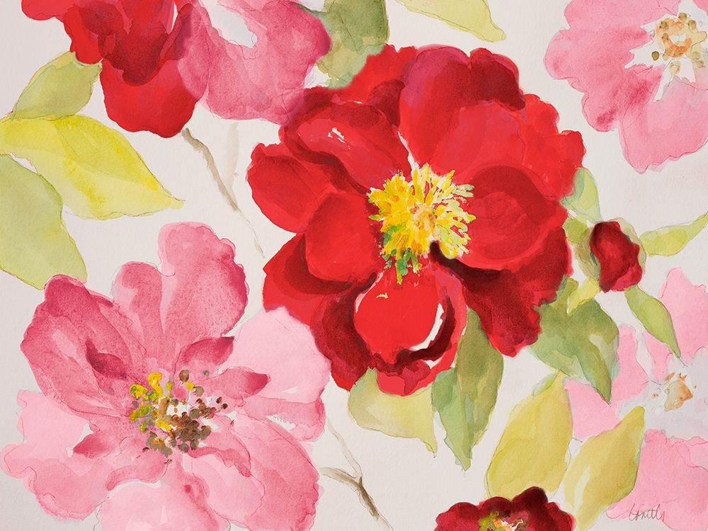 Floral Delicate in Pink I Poster Print by Lanie Loreth - Item # VARPDX10175A