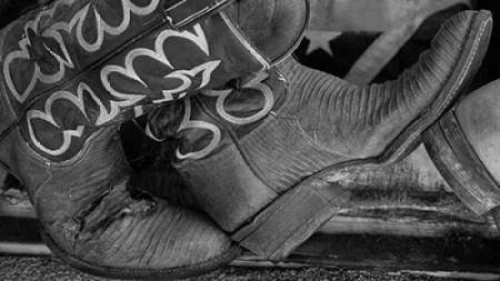 Cowboy Boots BW I Poster Print by Kathy Mahan - Item # VARPDXPSMHN345