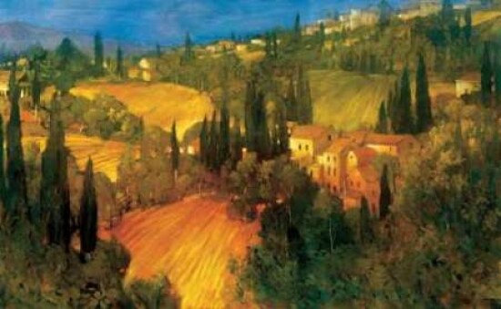 Hillsideide - Tuscany Poster Print by Philip Craig - Item # VARPDX2209