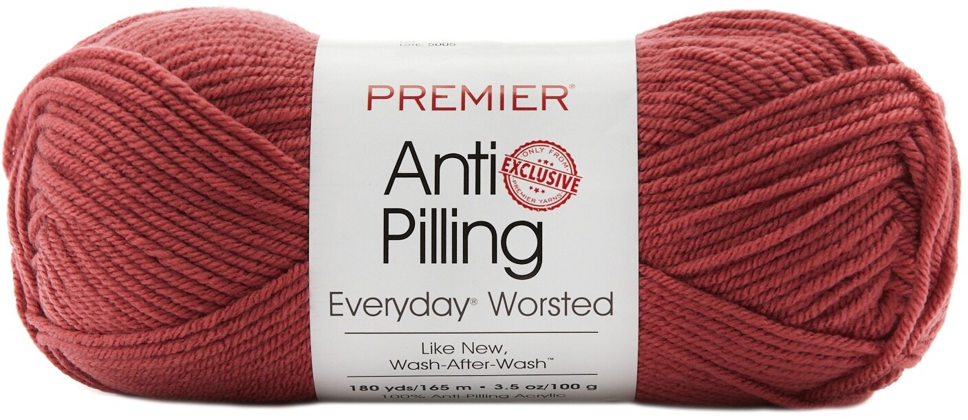 Premier Anti-Pilling Everyday Worsted Yarn-Rosewood