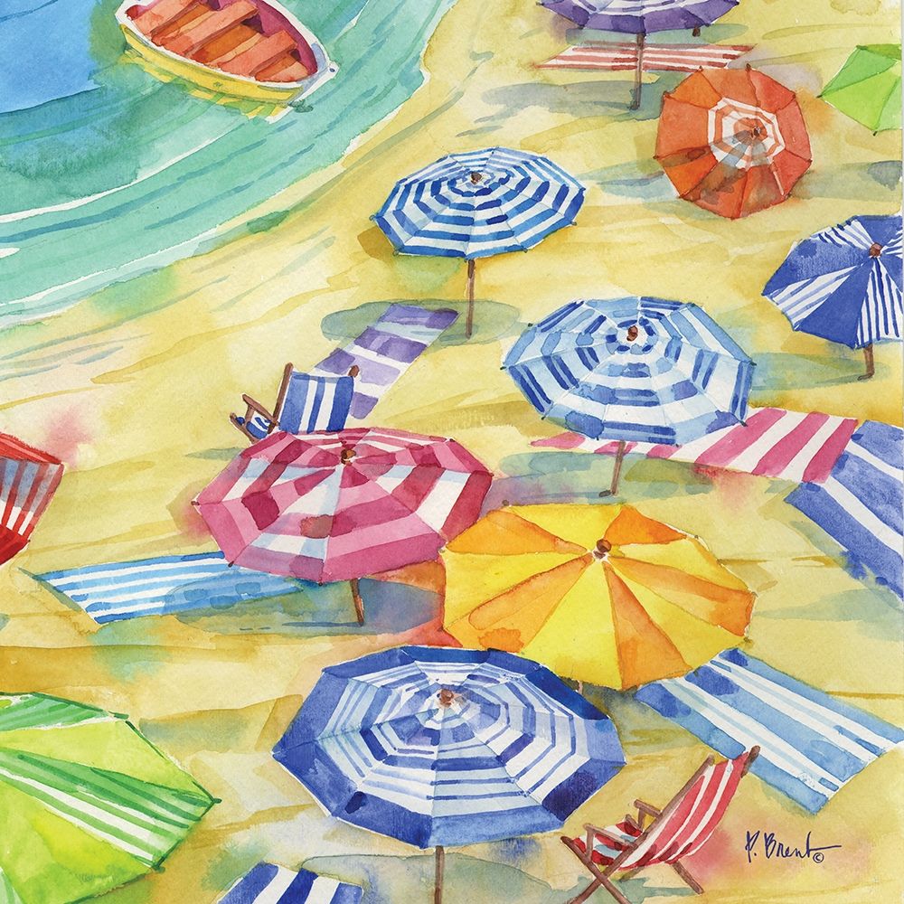 Umbrella Cove II Poster Print by Paul Brent - Item # VARPDXBNT1413