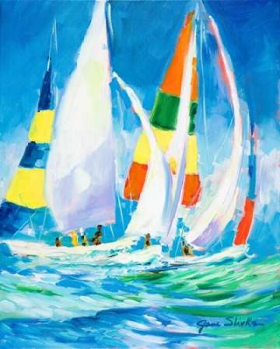 Come Sail Away Poster Print by Jane Slivka - Item # VARPDX9497