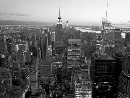 Skyline of Midtown Manhattan, NYC Poster Print by Vadim Ratsenskiy - Item # VARPDX3VR3197