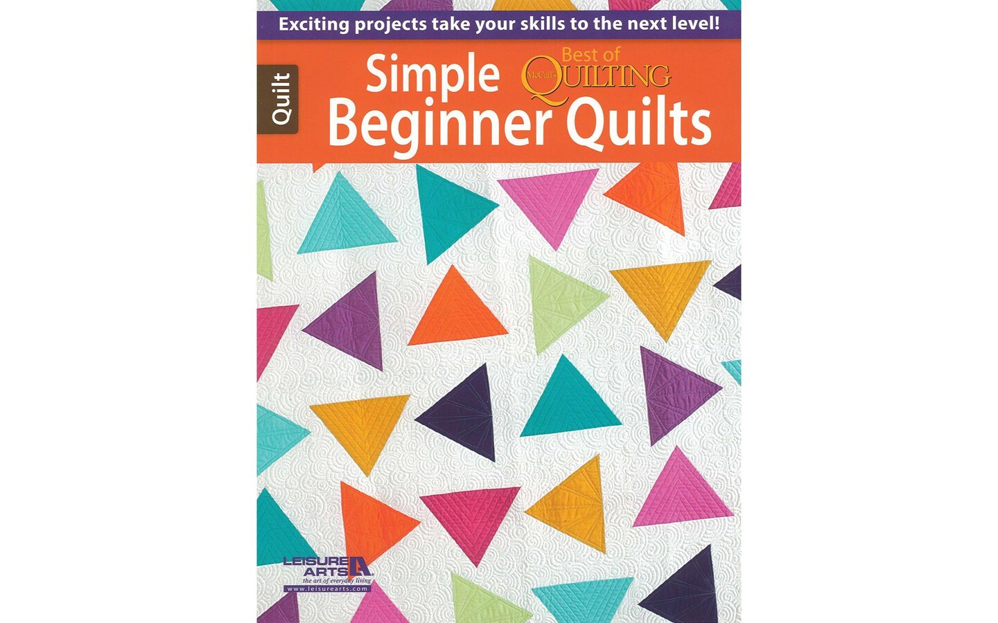 Leisure Arts Simple Beginner Quilts Quilting Book Michaels