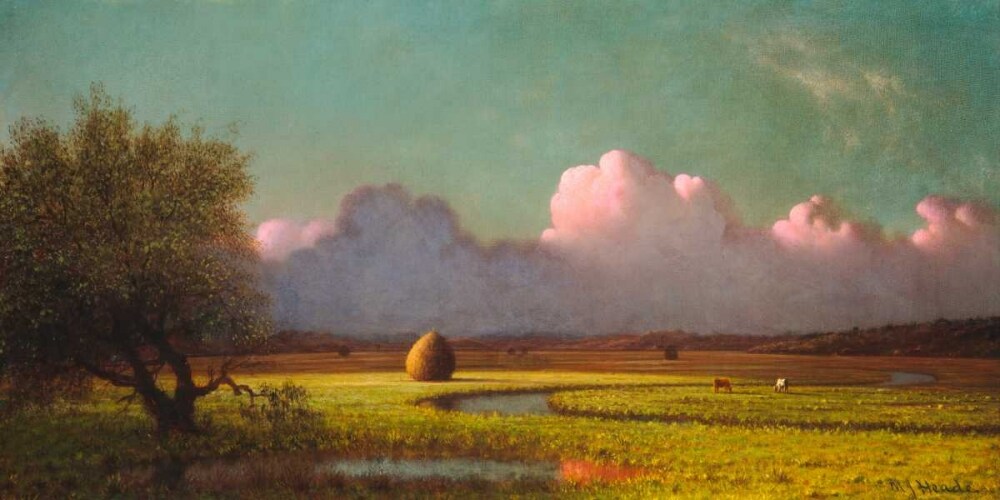 Sunlight and Shadow: The Newbury Marshes Poster Print by Martin Johnson Heade - Item # VARPDX2AA3966