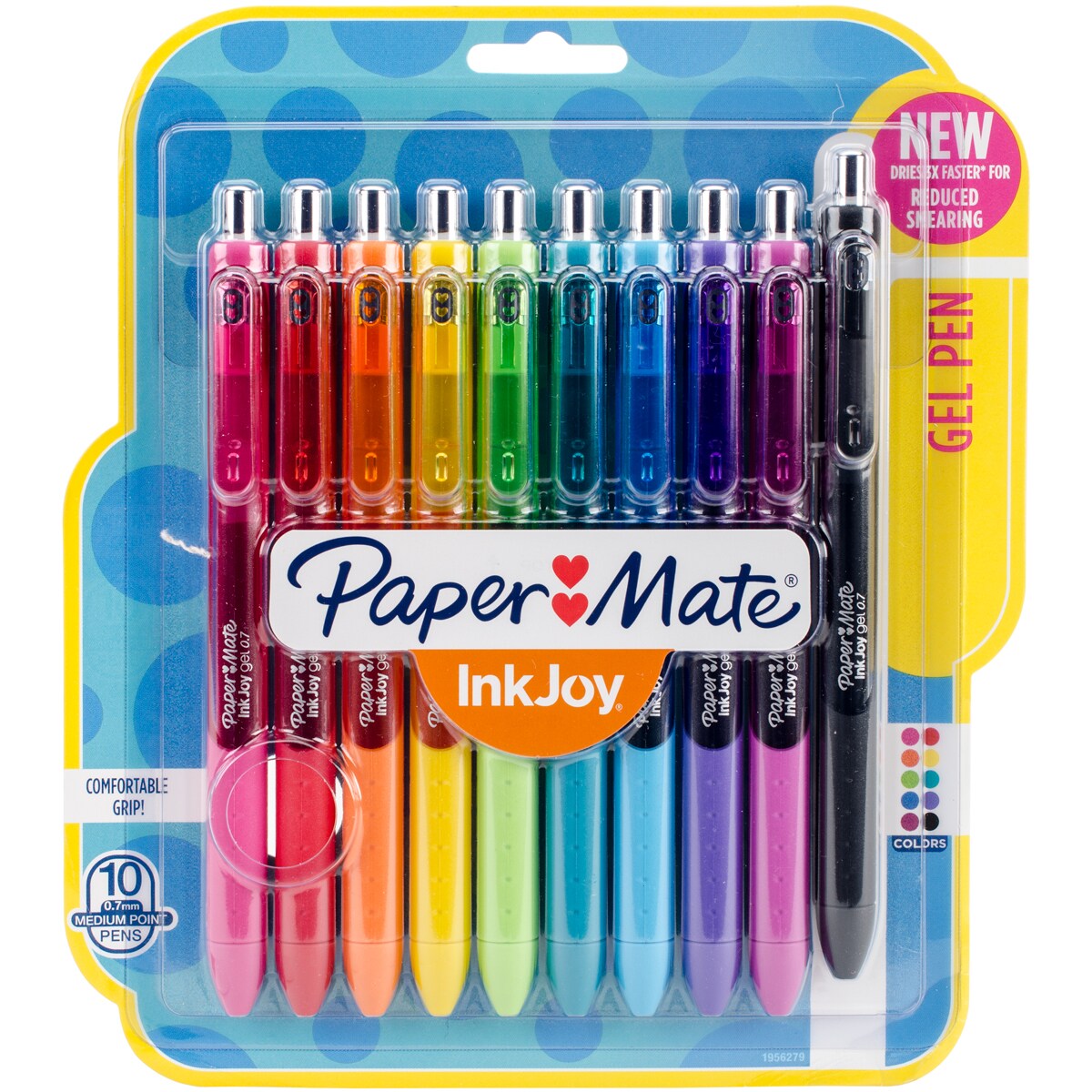 Paper Mate Inkjoy Gel Pens .7mm 10/Pkg-Assorted