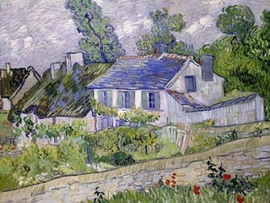 Houses at Auvers Poster Print by Vincent van Gogh - Item # VARPDX3VG1961